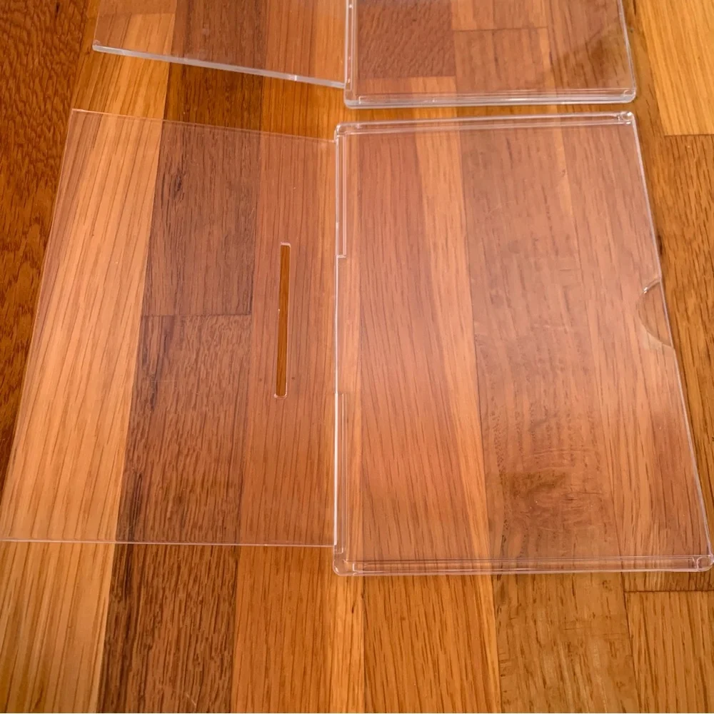 Set of 2 Clear Acrylic Frames